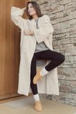 Norbury Japanese Duster Coat Stone /20=